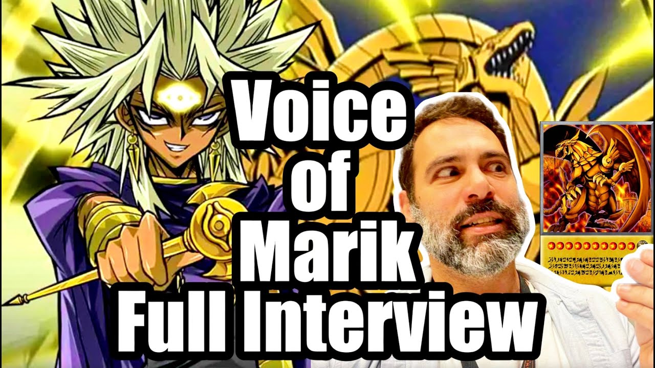 Marik - Yugioh Character Voice Actor Interview - Marik Ishtar A.K.A. Jonathan Todd Ross