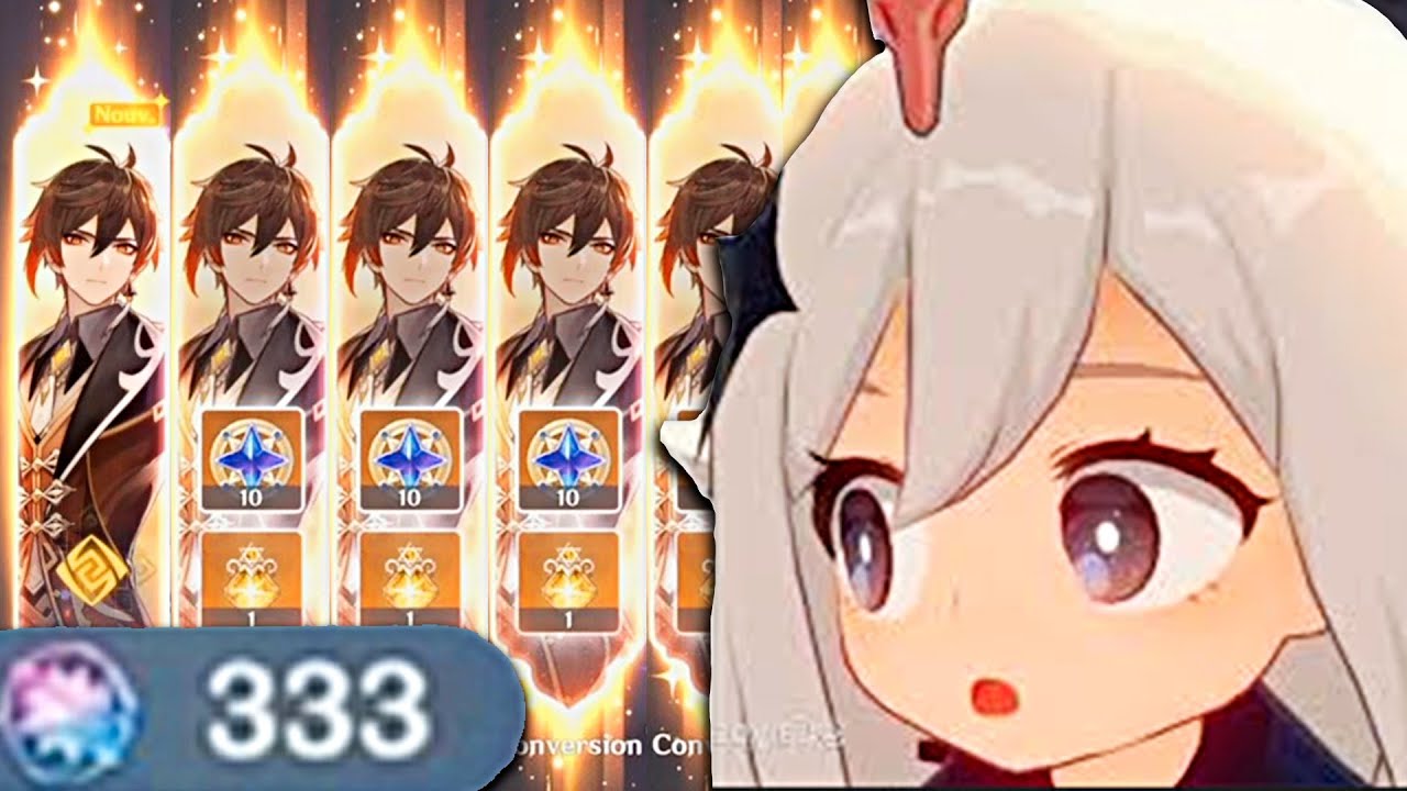 LA MEILLEURE INVOCATION ! 360+ Pulls pour ZHONGLI : ÉNORME SESSION ! (IL A 37 5★) - Genshin Impact