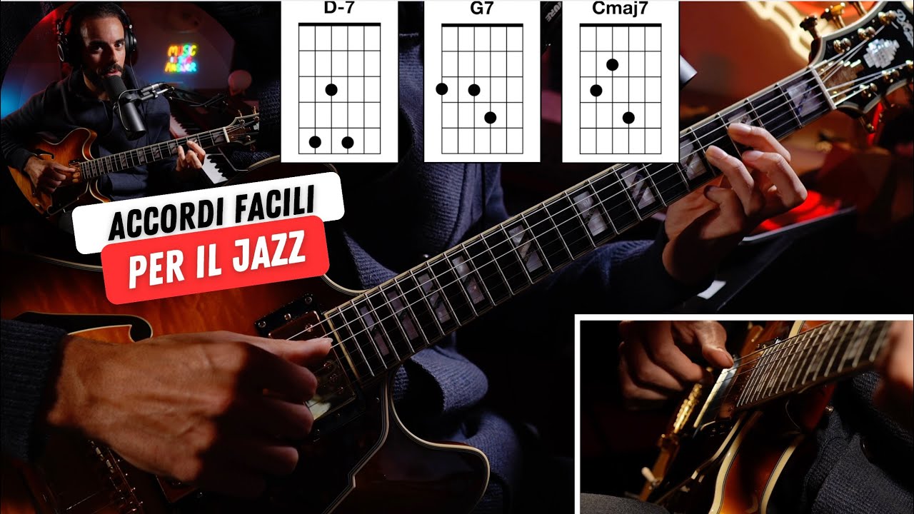 Suona JAZZ SUBITO: gli accordi più SEMPLICI ED EFFICACI (Shell Voicings)