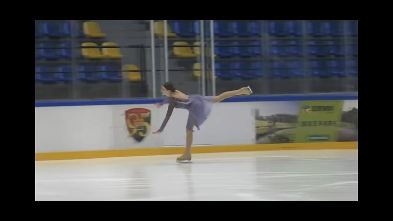 Lena Starzyk (Mors Dębica) - Biellmann Cup 2025 - klasa wstępna U15