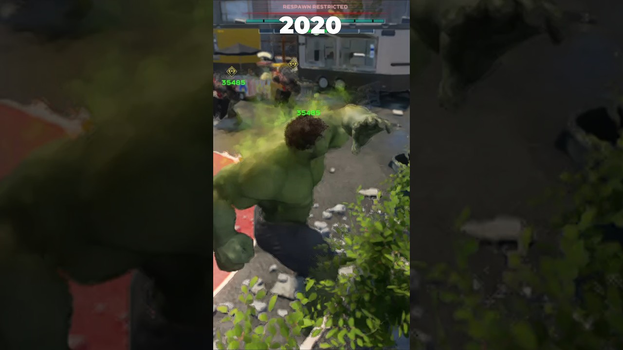 New VS Old The Incredible Hulk Games