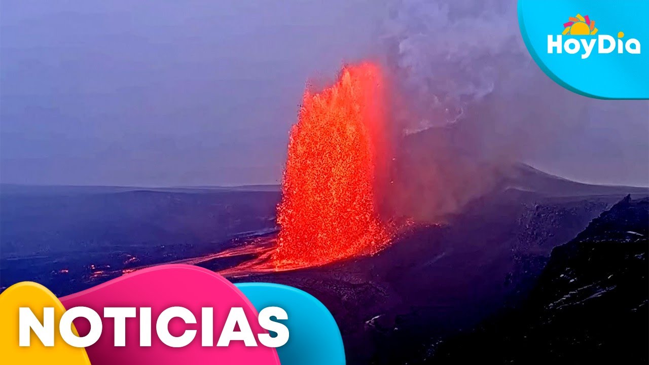 EN VIVO: El volcán Kīlauea, en Hawái, entra nuevamente en actividad