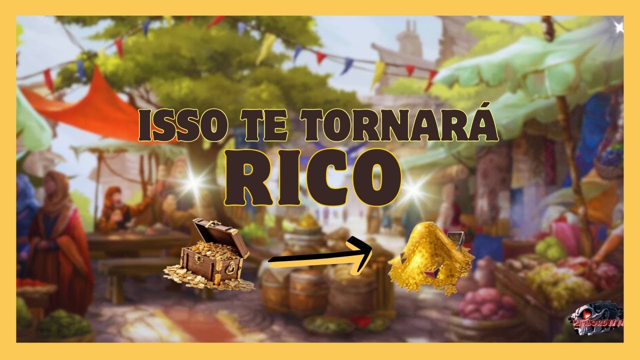 Dicas para fazer muita prata no ALBION ONLINE vendendo sua coleta