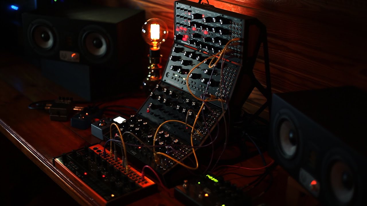 In memories | Moog sound studio and Behringer Crave