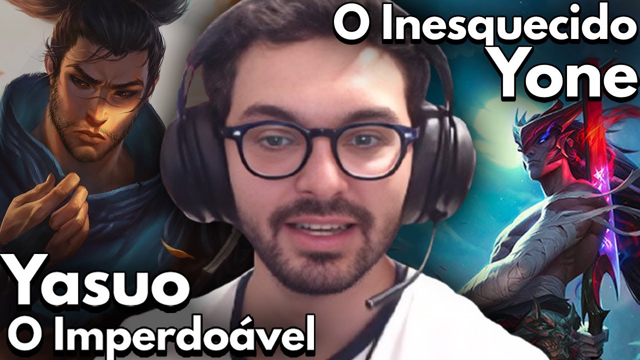 YASUO & YONE - HISTÓRIA DOS IRMÃOS ESPADACHINS - League of Legends - MYLON REACT