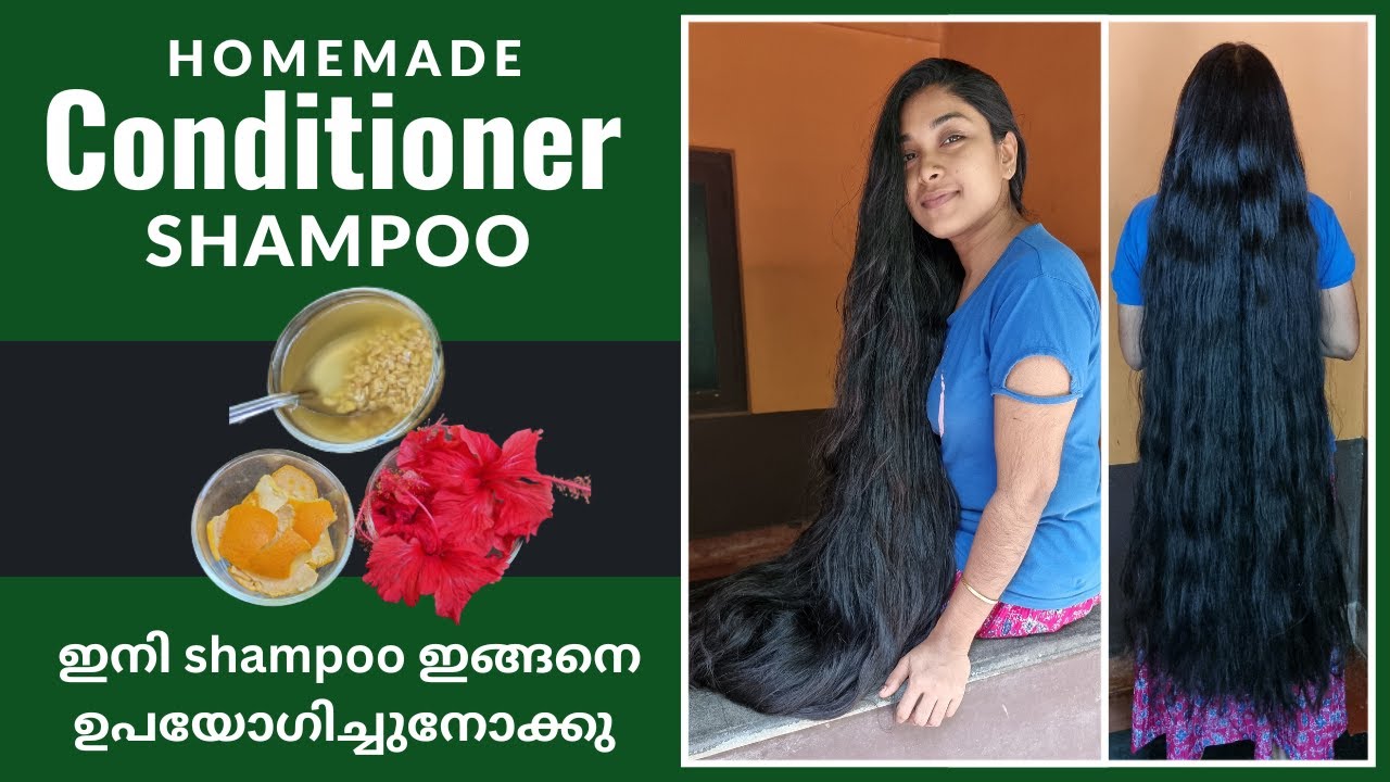 ചെമ്പരത്തി പൂ conditioner വീട്ടിൽ തയ്യാറാക്കാം: for Smooth Shiny & Frizz free Hair | 200% Result
