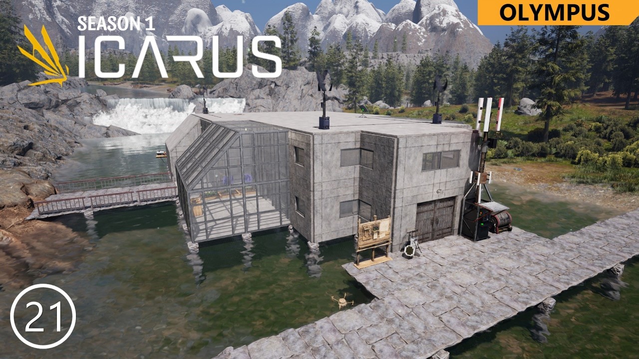The Big Move! Making a Base In the Riverlands - Episode 21 (Icarus: Season 1 - Olympus)