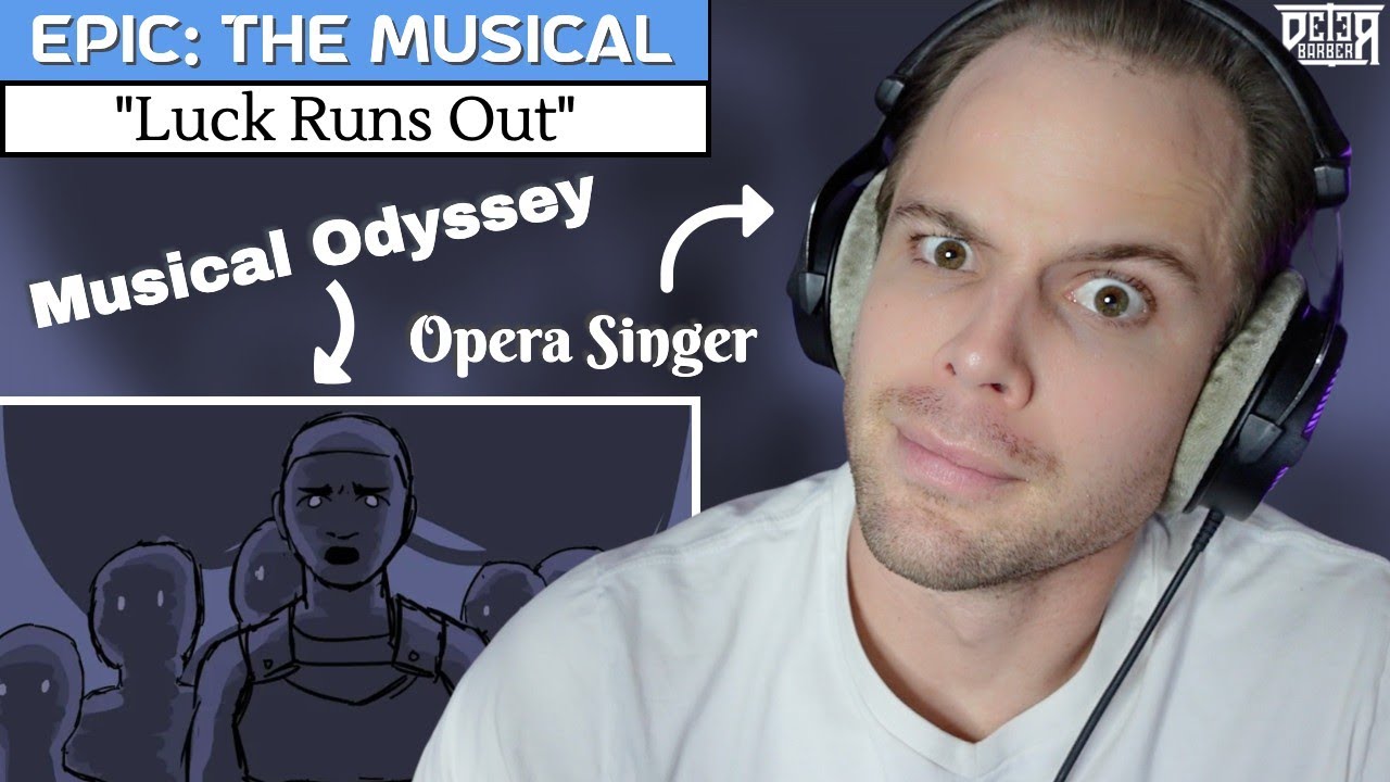 Odysseus gets CHALLENGED! Pro Singer Reaction (& Analysis) - EPIC: The Musical | Luck Runs Out