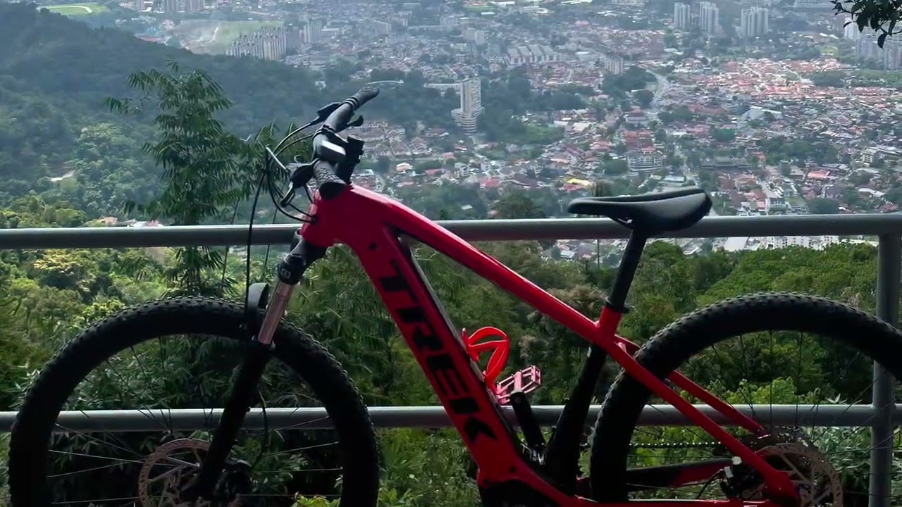 Penang MTB TREK POWERFLY 4 Test Ride to Penang Hill