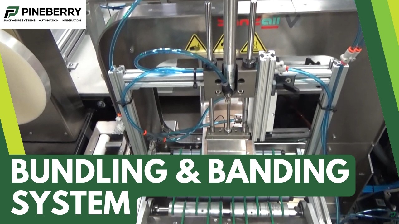 Automated Packaging in Action | Pineberry Bundling & Banding