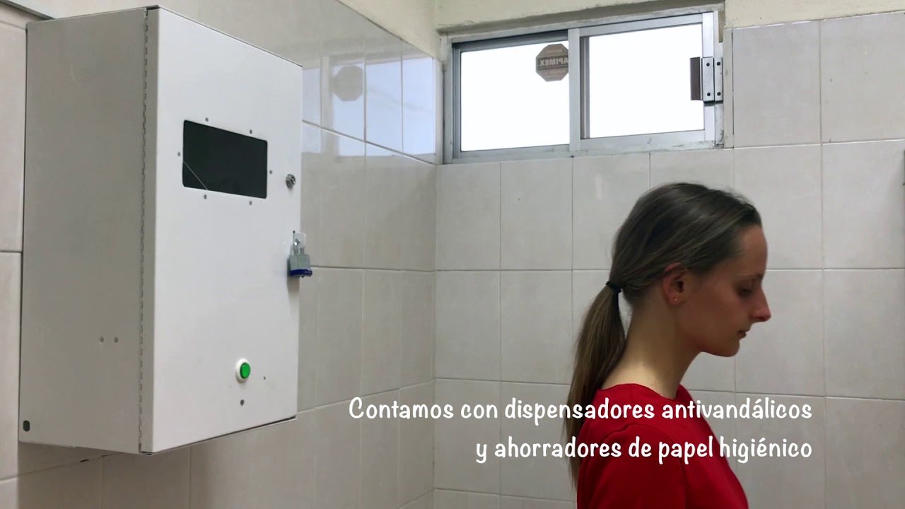 Control de Acceso y Maquina /Despachadora / Dispensador/ Dosificadora de Papel Higiénico para Baños