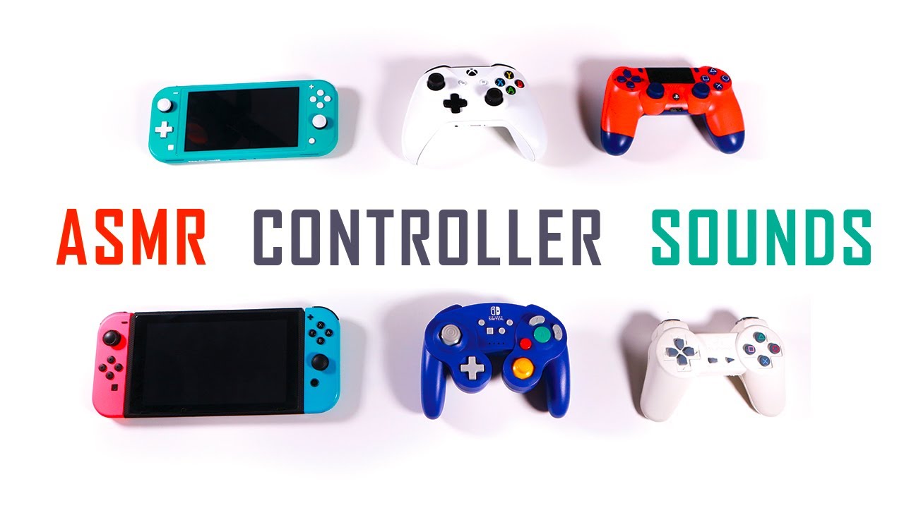 ASMR | Controller Sounds - clicking/button sounds (NO TALKING)