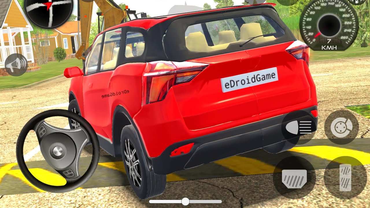 Indian Car Simulator: 4x4 Modified Mahindra XUV 700 Car Game - Android Gameplay