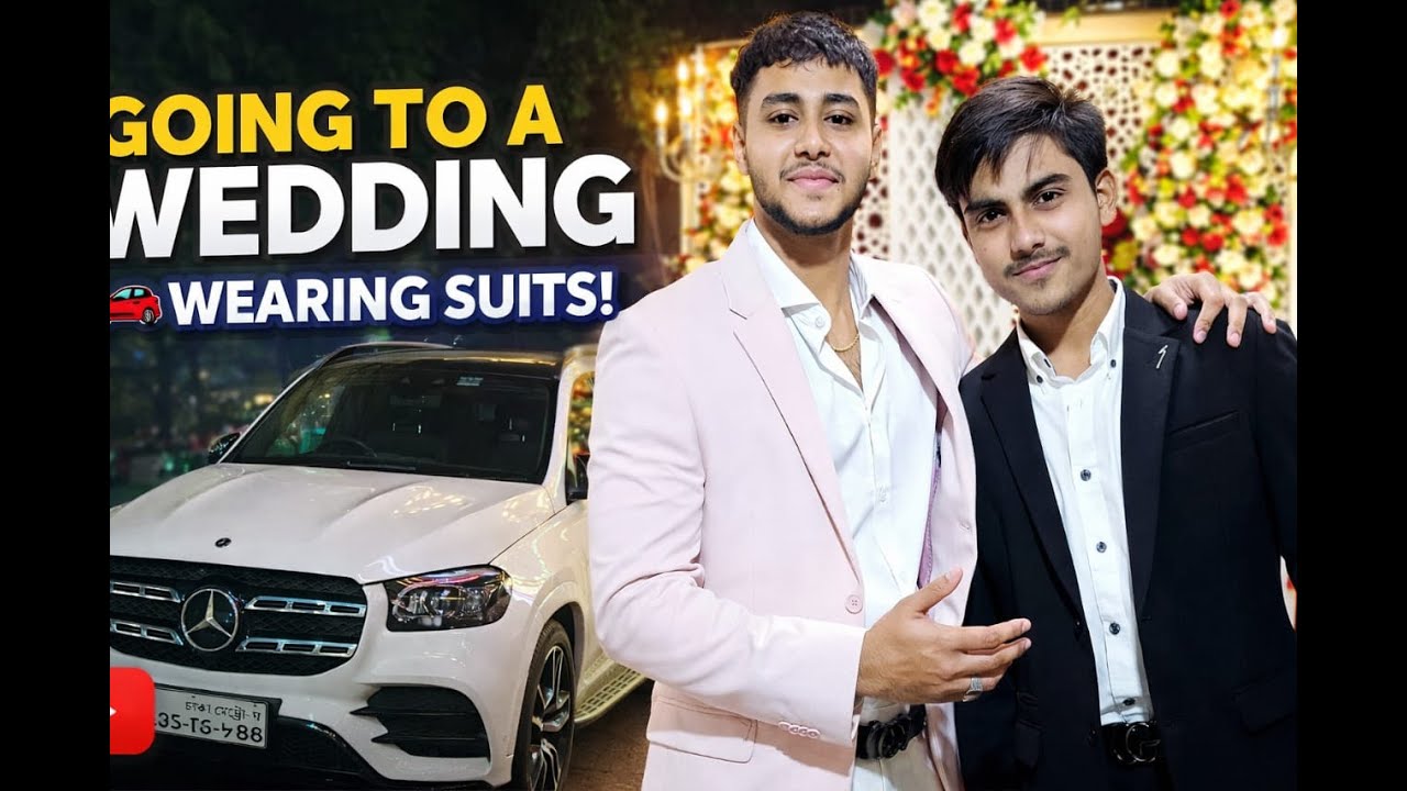 😱 SHOCKED! Going to a Wedding & Suddenly Saw a || MERCEDES 🚘🔥💍 || হঠাৎ দেখলাম MERCEDES 🚘 ||