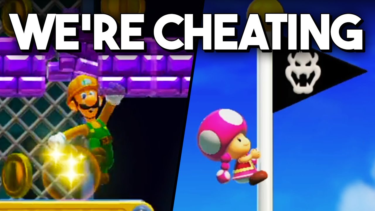 Cheating AND Being Toxic in Super Mario Maker 2 VS Mode