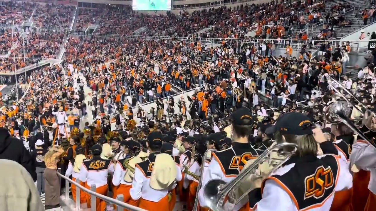 Oklahoma State Fight Song vs Texas Tech
