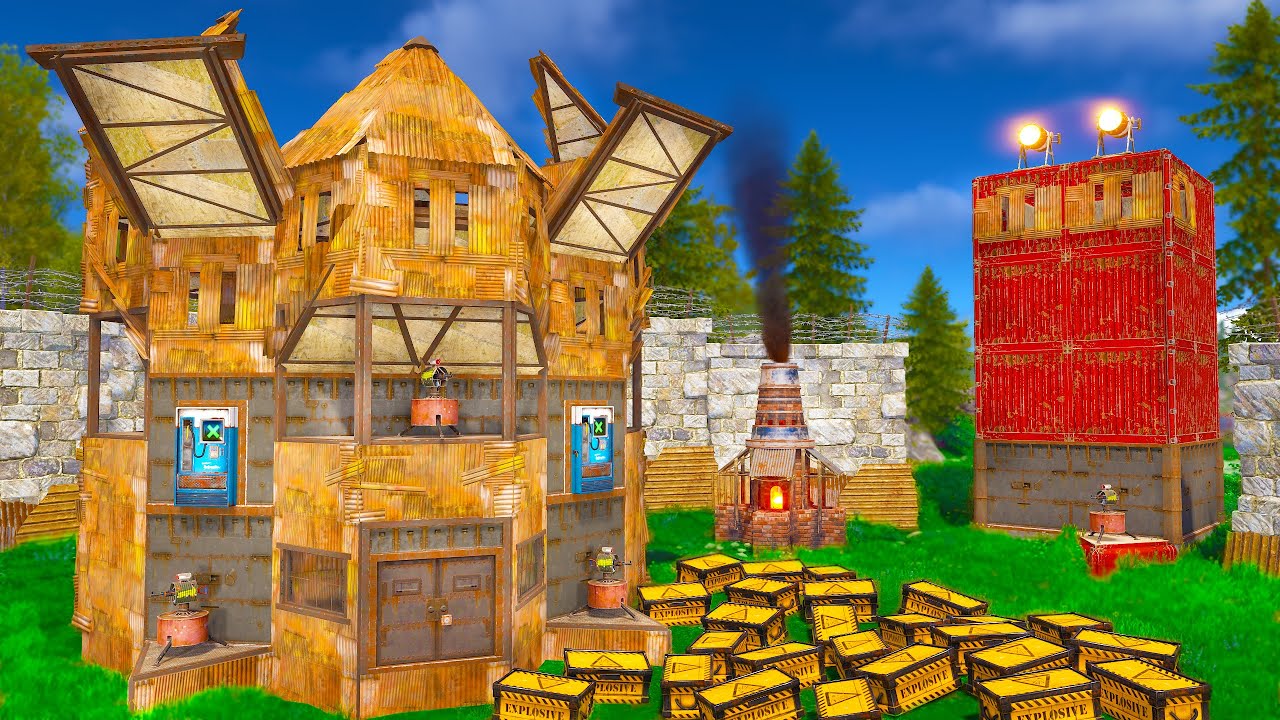 i built a solo fortress for a wipe...