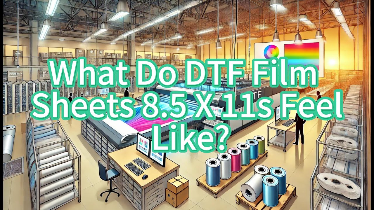 What Do DTF Film Sheets 8.5 X 11s Feel Like? DTF 13 X 19 Transfer Film Paper Manufacturer, China