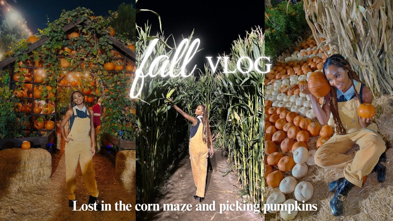 Fall Vlog | Pumpkin patch, Corn Maze, Live Oak Canyon