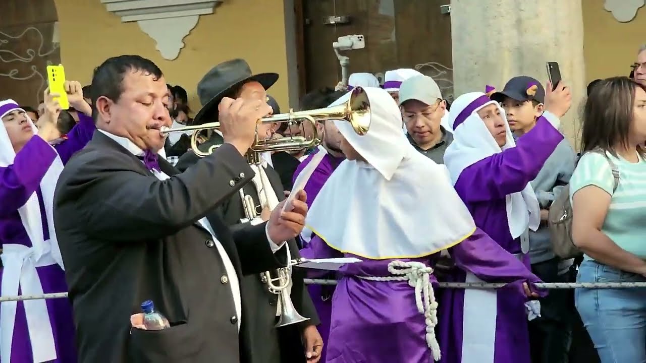 Fanfarria Mercedaria, Al Señor de la Merced-Jesús de la Merced, A, Guatemala, Domingo de Ramos 2025