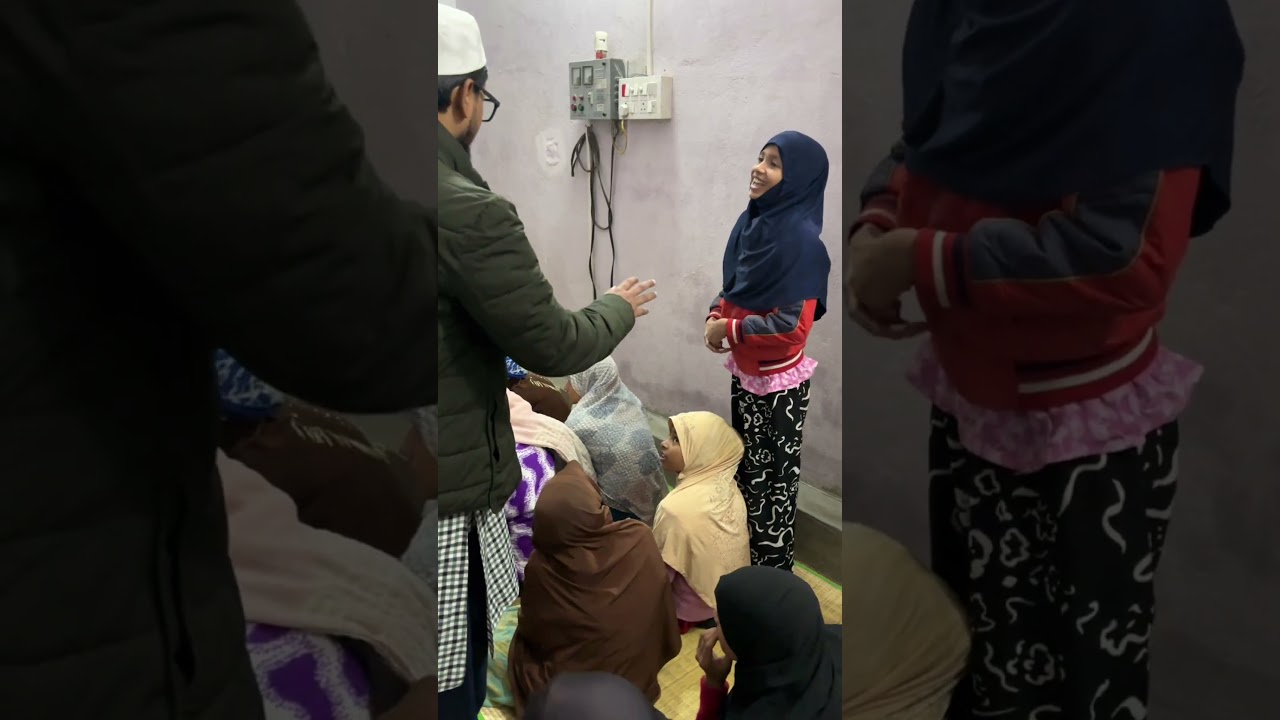 Dua time, Khalid Rahmani Nadwi bachcho ke saath , 