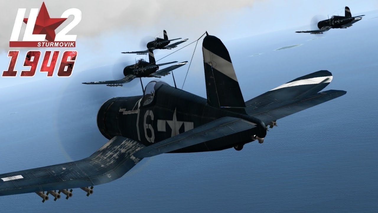 Full IL-2 1946 mission: The Corsair Boys