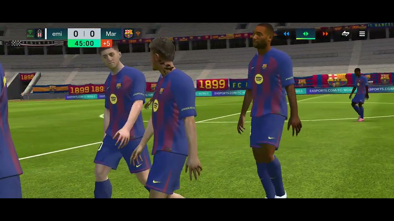 Beşiktaş 🇹🇷 vs Barcelona 🇪🇦 2-0 FC mobile 