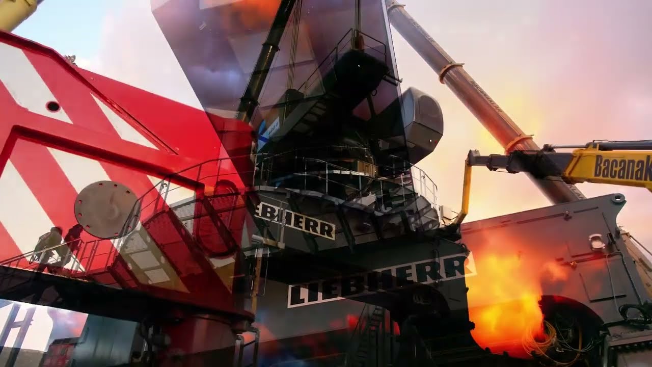 Liebherr Maritime Cranes - Nuh Çimento LPS 420 Kurulum ve Müşteri Deneyimi