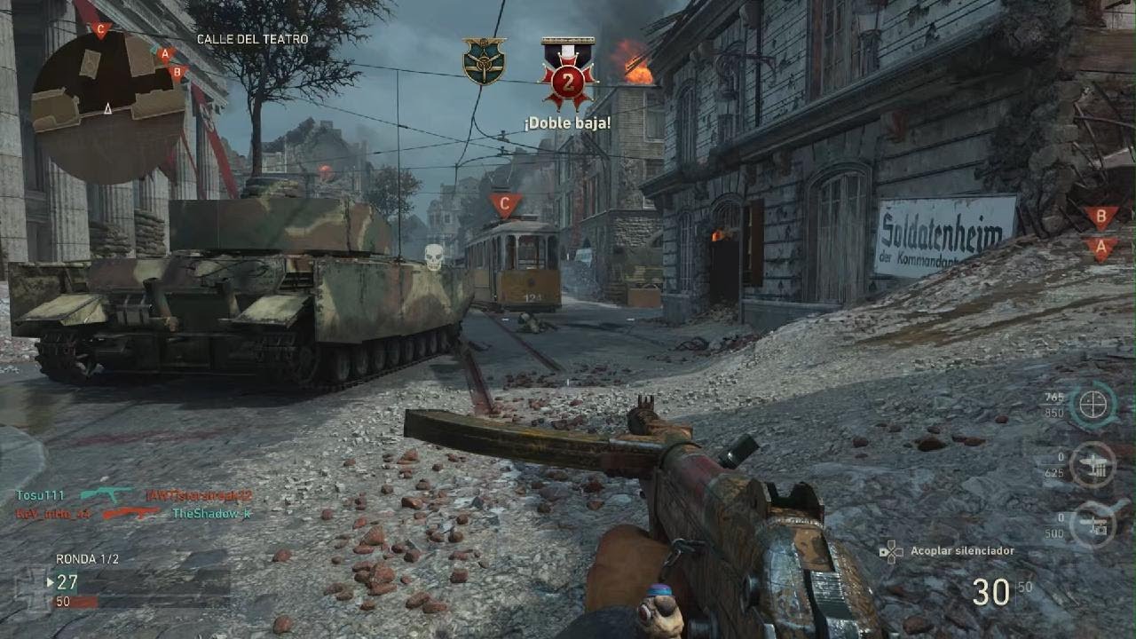 Partida de dominio en Call of Duty WWII