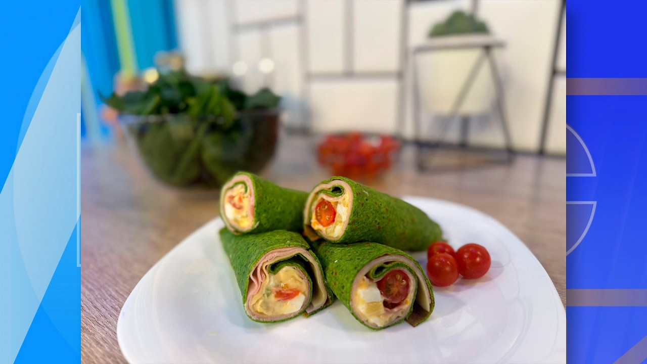 Leticia nos enseña a preparar unos sanos y deliciosos rollitos de espinaca para las viandas