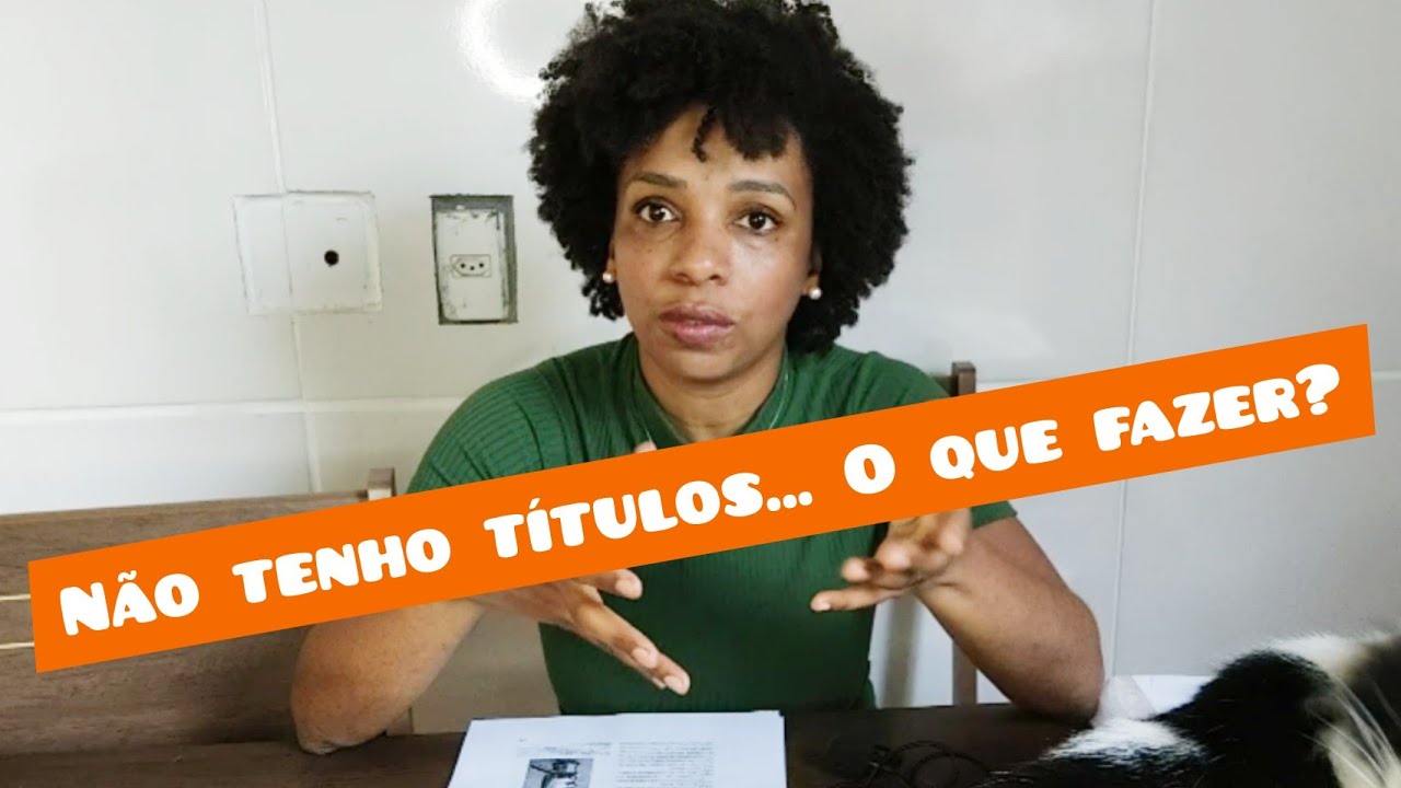 Não tenho títulos....o que fazer ???