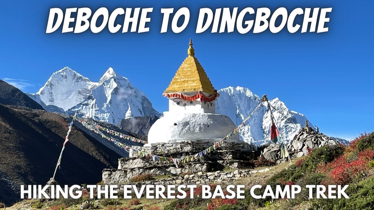 Pt. 4: Deboche to Dingboche | Hiking the EVEREST BASE CAMP TREK | EBC 2022