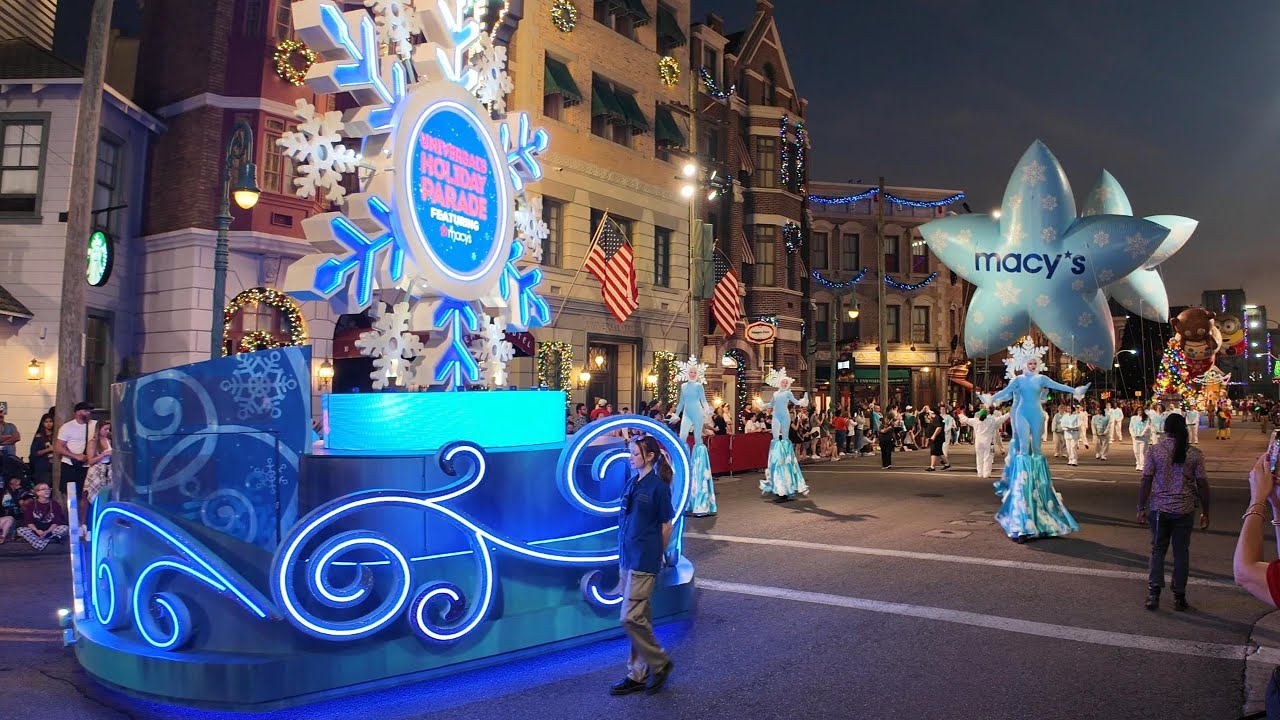 Universal's Holiday Parade featuring Macy's 2025 | A Magical Holiday Experience at Universal Orlando