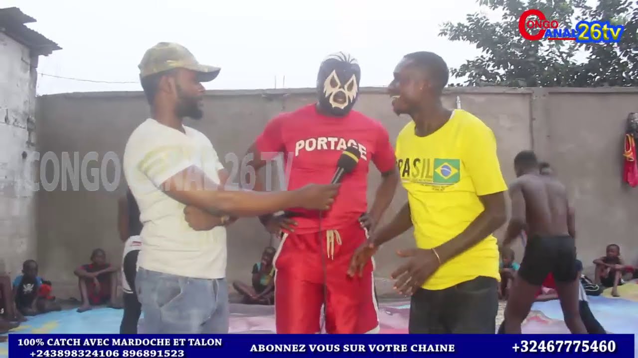LE CATCHEUR PATHY ANYATA VICE CHAMPION DE KINSHASA AVEC SON LUTH CLUB KIBOMANGO abonnez vous