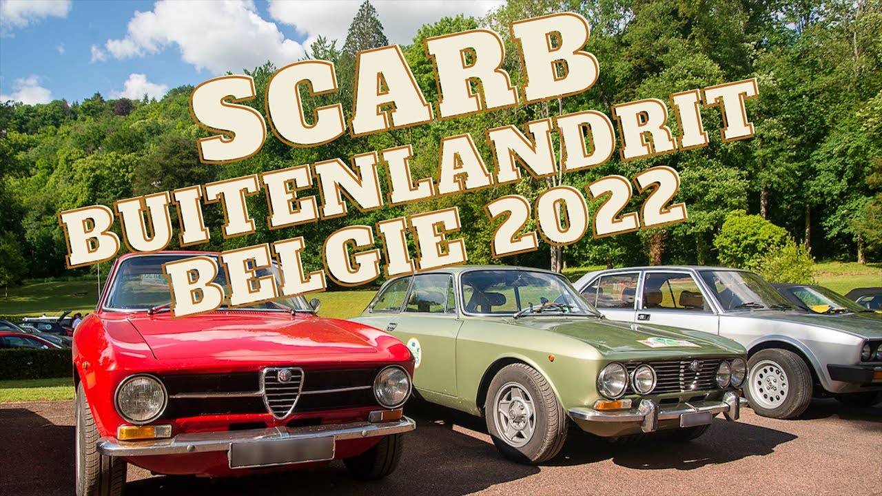 Alfa Romeo SCARB Buitenlandrit 2022 Belgie (Stichting Club van Alfa Romeo Bezitters)