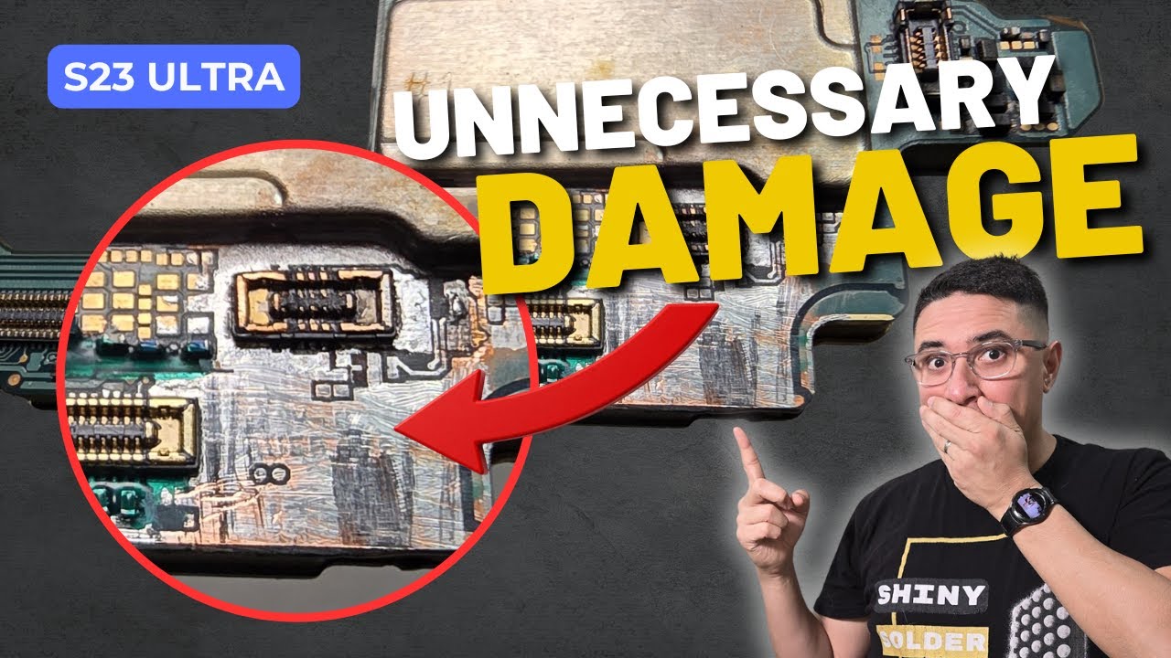 Samsung S23 Ultra Data Recovery After an Unnecessary Repair Attempt - CPU Swap Needed