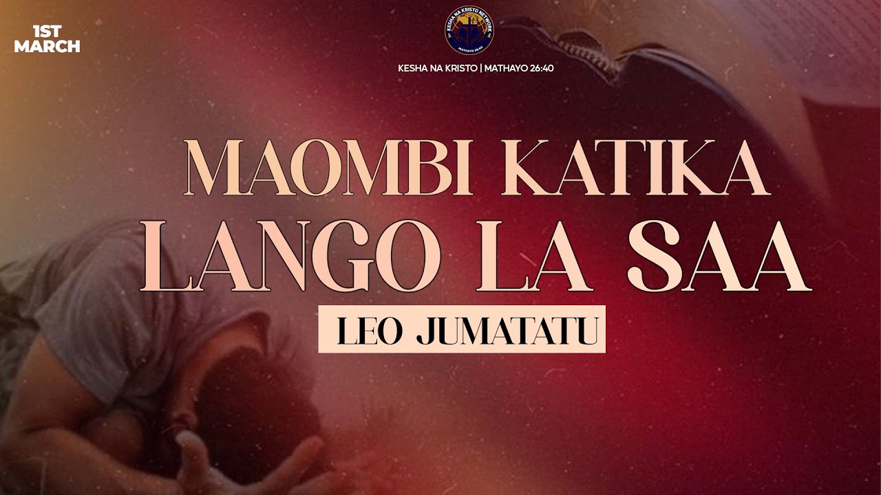 MAOMBI KATIKA LANGO LA SAA  | Pastor Wilbert Sengeka | 2 March, 2026