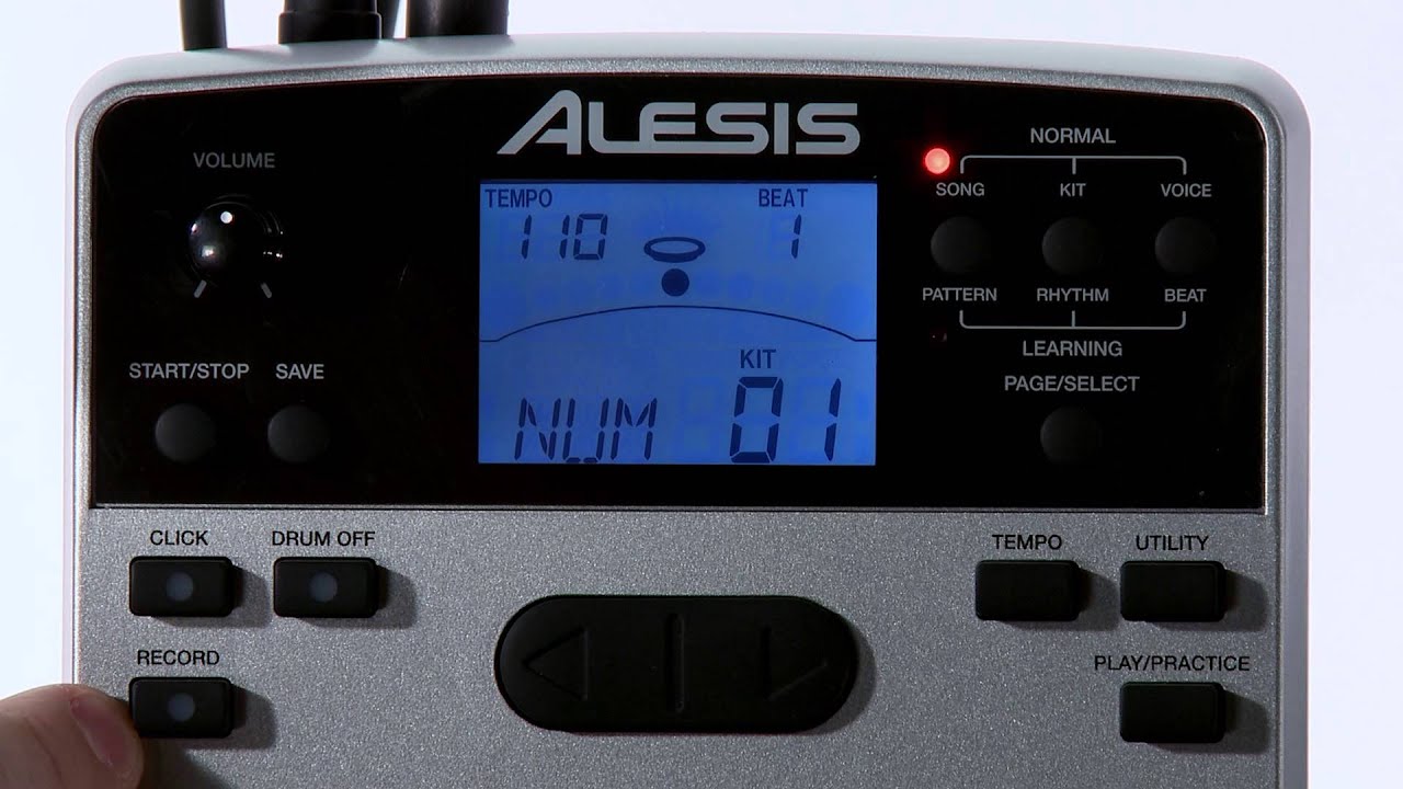Обзор настроек модуля Alesis DM7X