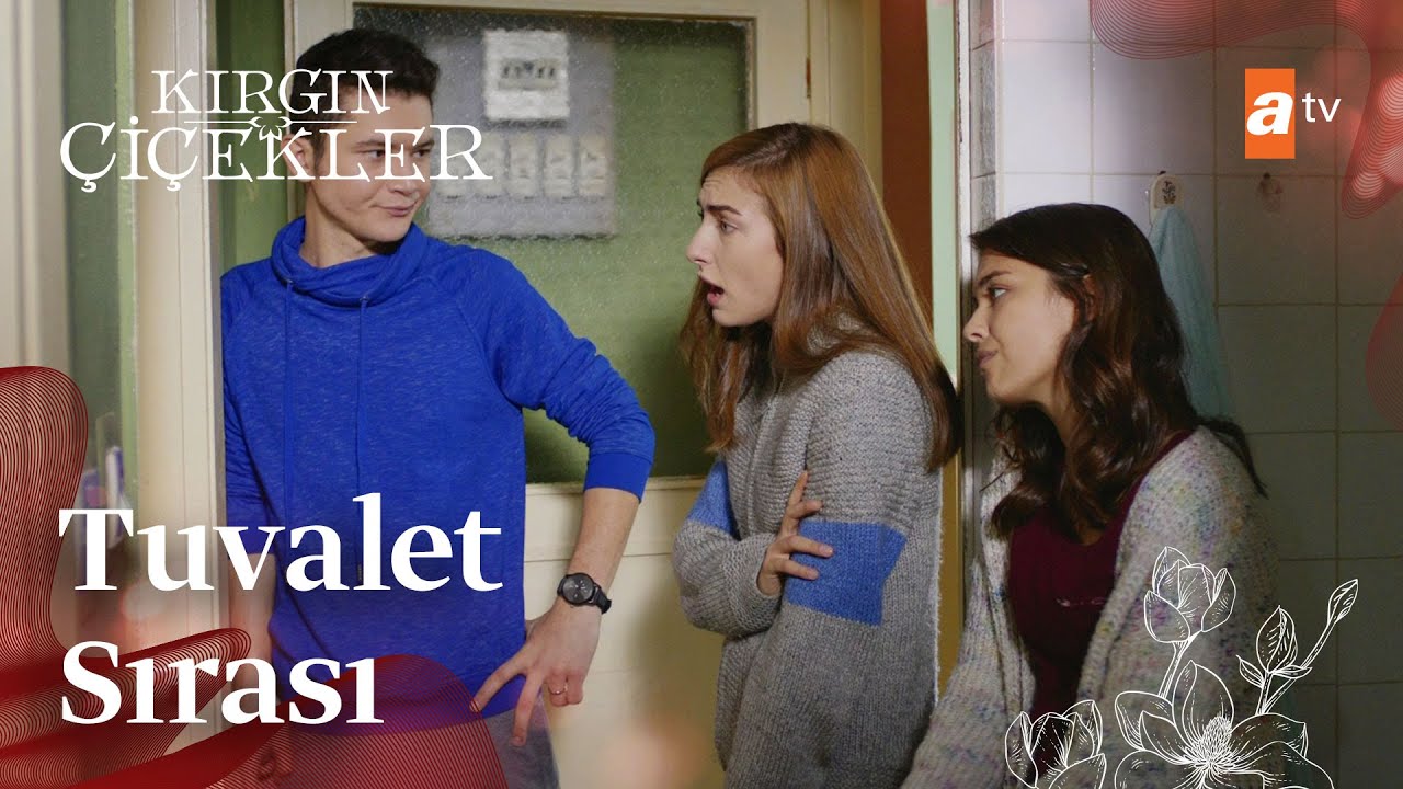 Evde tuvalet kuyruğu! | Kırgın Çiçekler Mix Sahneler
