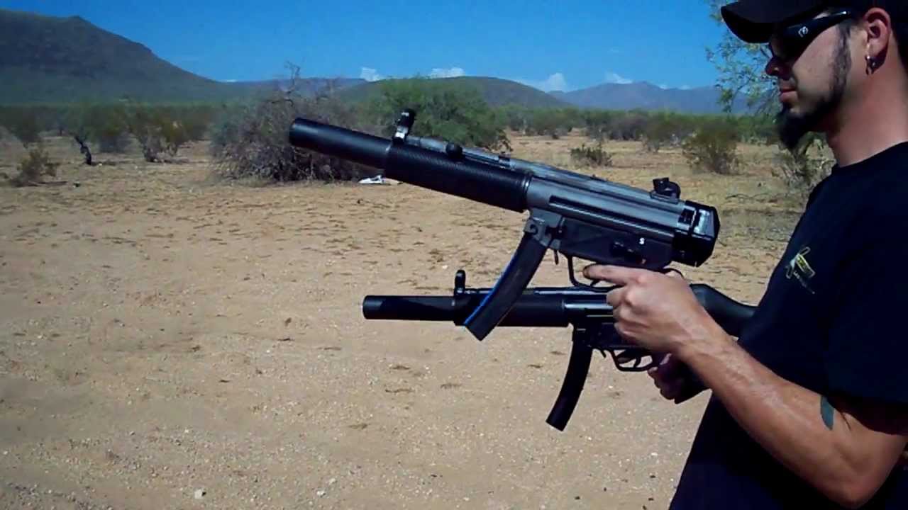 RDTS MP5SD Upgrade on HK Pushpin Registered Receiver Suppression Comparison.