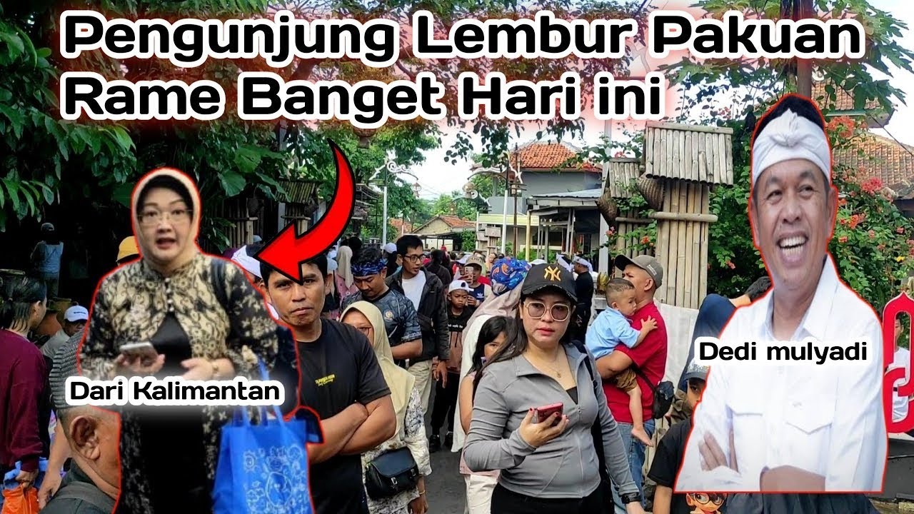 Lembur Pakuan Hari dari Kalimantan  Mau ketemu  kdm #dedimulyadi