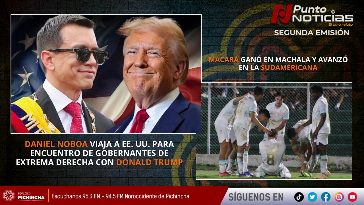 🔴 #SegundaEmisión | NOBOA VIAJA A EE. UU. PARA ENCUENTRO DE GOBERNANTES DE EXTREMA DERECHA CON TRUMP