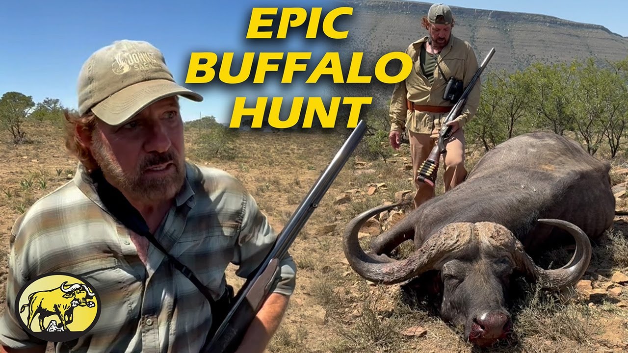 Tim’s largest Cape Buffalo EVER..what started as hike/hunt to avoid boredom@100*F ended w/ a trophy