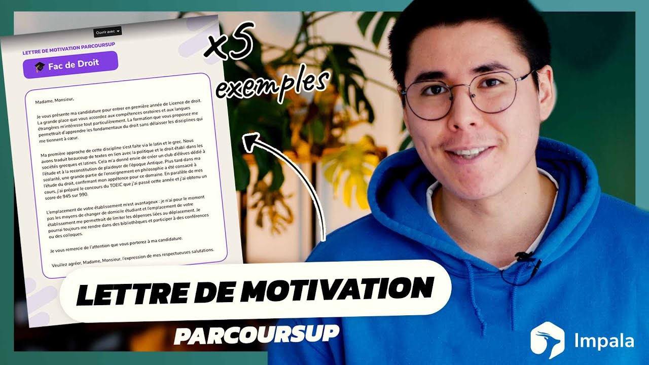 9 astuces pour réussir sa lettre de motivation Parcoursup ! (2022)