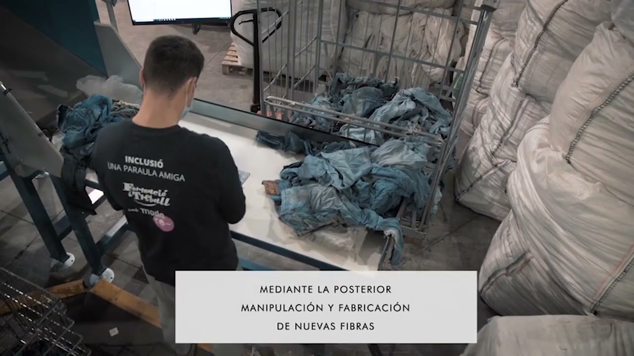 FIBERSORT - Tecnología de clasificación textil de última generación en Moda re-