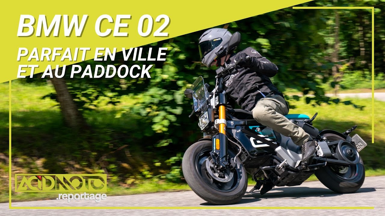Quicktest 360 - BMW CE 02 - Parfait en ville et au paddock