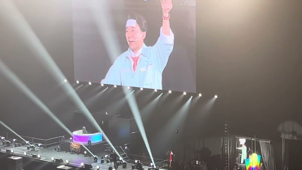 ゲームセンターCX、有野挑戦inさいたまスーパーアリーナ20周年大感謝祭、有野課長お見送りシーン（撮影OKシーン）