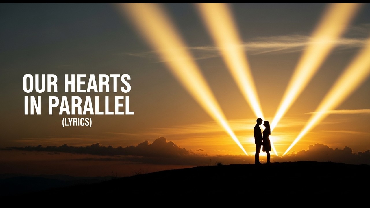 Our Hearts in Parallel |When Two Hearts Beat as One | Romantic Love Song (Lyrics Video)
