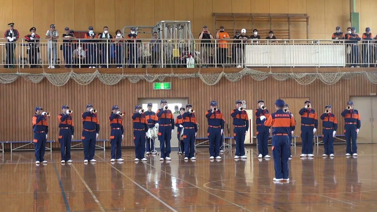 «2023年» 長野市消防団ラッパ隊 (第32回 長野県消防ラッパ吹奏大会)