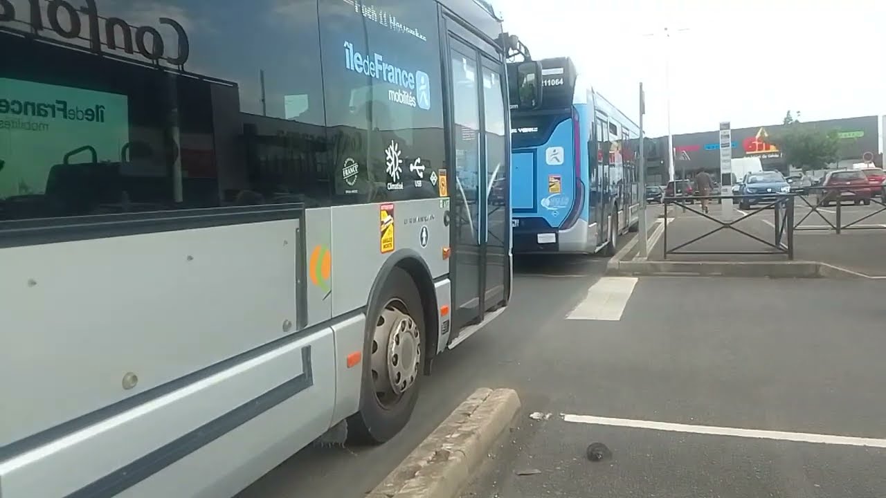 bus b croix blanche centre commercial Melun